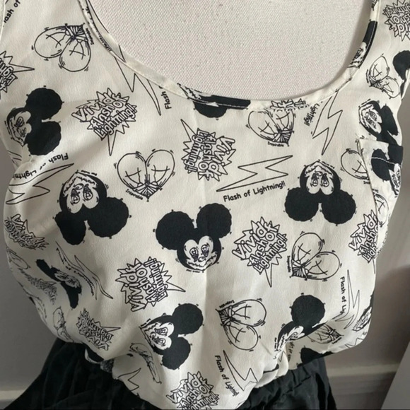 Paul NKC • Mickey Mouse Black White Pocket Dress - Picture 5 of 7
